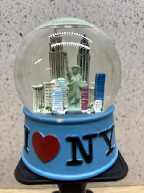 Mini 2.5 Inch New York City I Love NY Skyline Snow Globe NYC Souvenir from NYC