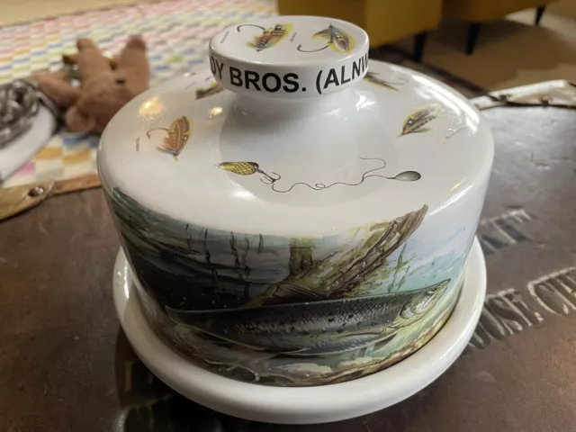 Rare Hardy Bros…T.g.green Kitchen Ware Vintage Cheese Dome  / Butter Dish…