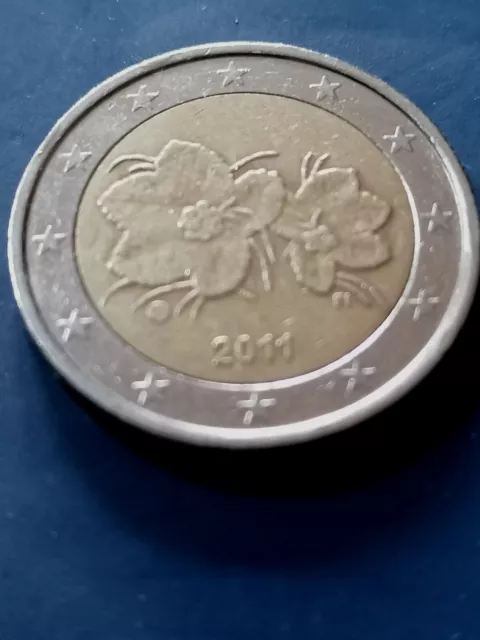 2 Euro 2011 Finnland Moltebeere Umlaufmünze