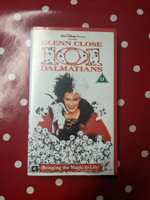 Disney 101 Dalmatians Live Action Vhs 1997 Glenn Close 4 60 Picclick Uk Disney 101 Dalmatians Live Action Vhs 1997 Glenn Close 4 60 Picclick Uk