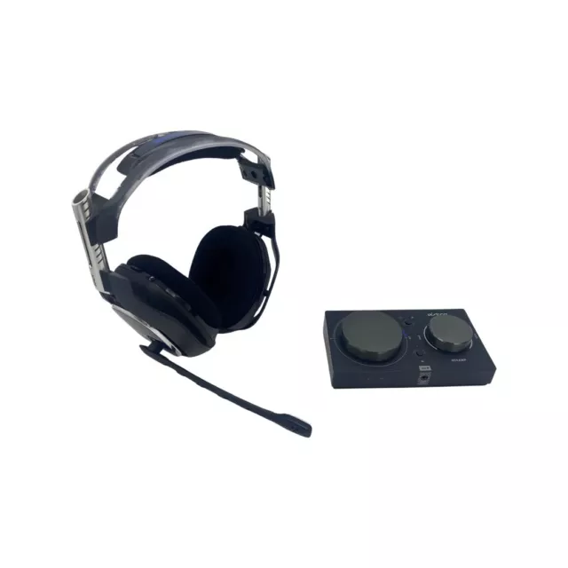 EKSA Auriculares estéreo para juegos para PS4, PC, Xbox One Controller,  cancelación de ruido sobre auriculares con micrófono, luz LED, graves
