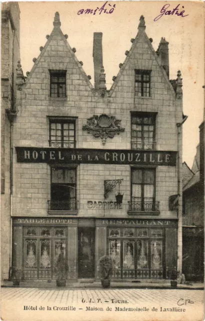 CPA TOURS - Hotel de la Crouzille-Maison de Mademoiselle de LAVALliere (589988)