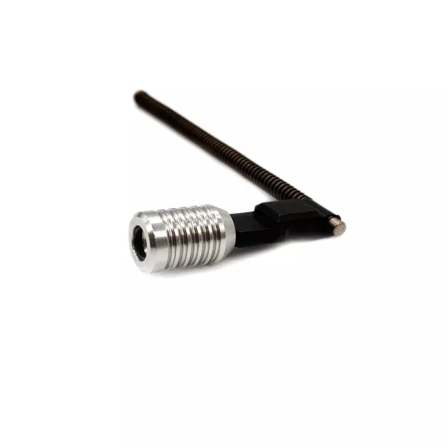 JWH Custom Ruger 10/22 Upgrade Round Oversized Silver Extended Charging Handle