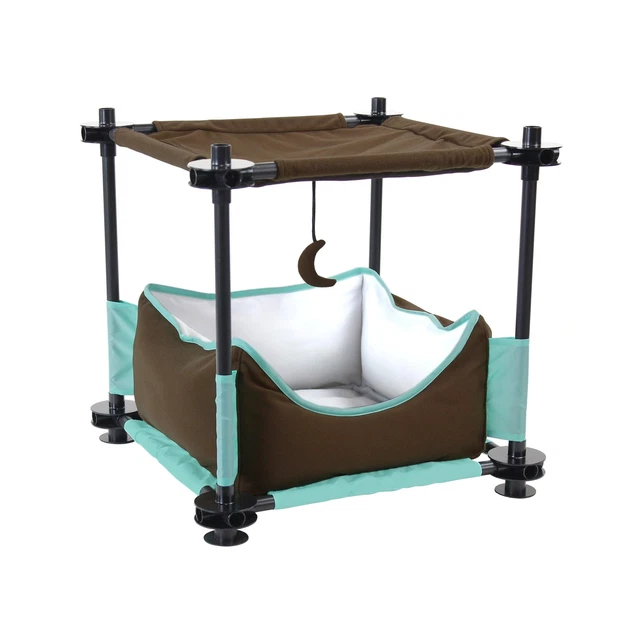 Kitty City Claw Indoor and Outdoor Mega Kit Cat Furniture, Cat Sleeper, Outdo...