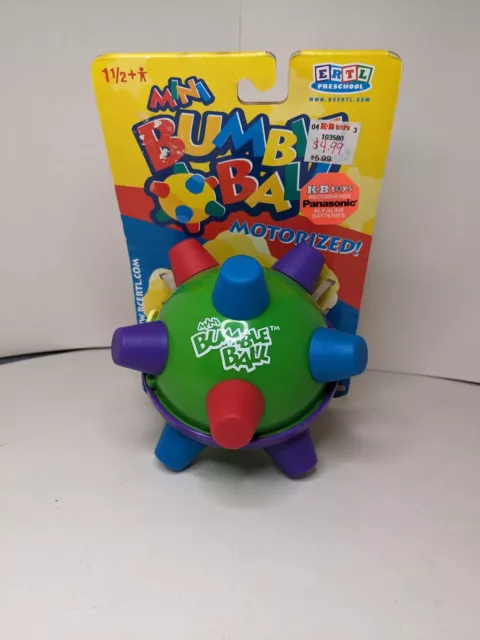 Mini Bubble Ball Bumble Rumble Bumpie Bouncing Vibrating Motorized Kid Dog  Toy
