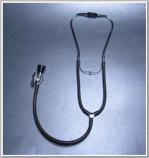 Vintage rubber metal Stethoscope Doctors Medical Stethoscope #251023