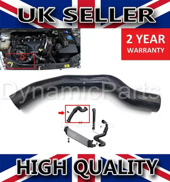 FOR FORD FOCUS MK2 C-MAX 2.0 TDCi INTERCOOLER TURBO HOSE PIPE 1337785