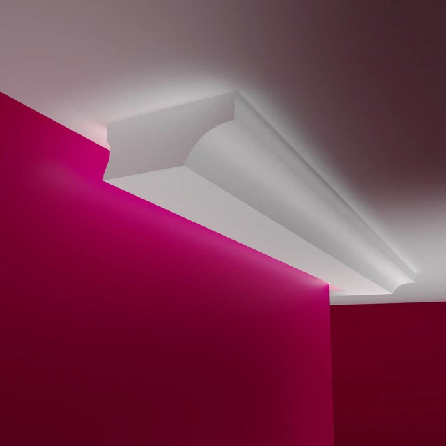 ELHARE striscia di stucco Profili per strisce luminose a LED profilo per...