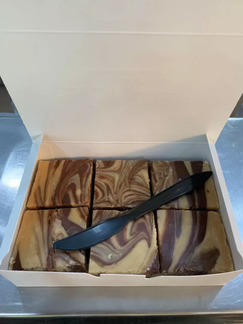 Fresh Cream Fudge 1 1/2 lb(6 pc) Box...(from the Jersey Shore)