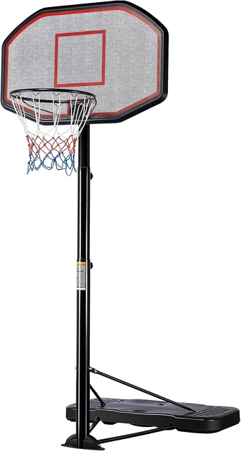 YAHEETECH PORTABLE BASKETBALL Hoop Stand Height Adjustable Basketball ...