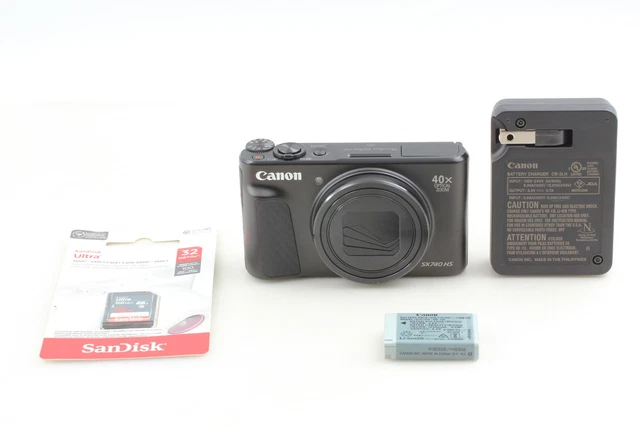 Canon PowerShot SX740 HS - Compact Zoom 40x 4K - Noir (occasion)