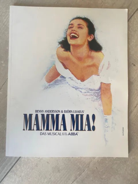 MAMMA MIA! Das Musical mit den Hits von ABBA Programmheft Neuwertig