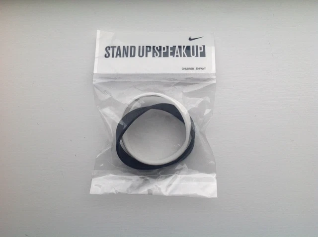 NIKE STAND UP Speak Up Wristband - Size Children £1.99 - PicClick UK