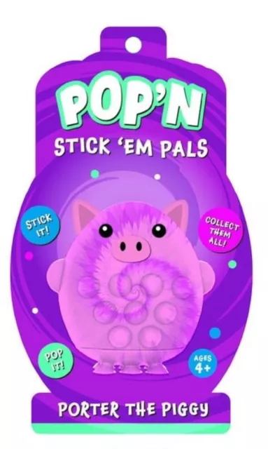 Pop’n Stick Em Pals Porter The Piggy