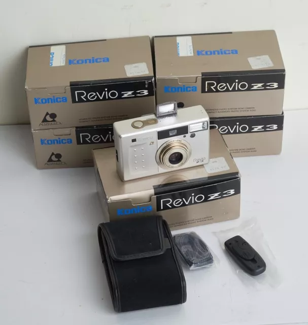 Konica Revio Z3 Vintage APS Camera Point Shoot New in Box Old Stock Unused