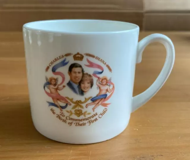 Finsbury Bone China - Birth Of Hrh Prince William 1982 - Mini Commerorative Cup