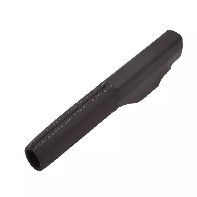 Carenatura Handbremshebel Maniglia Pelle Nero Grigio VW Golf VI 6 Cabriolet EOS