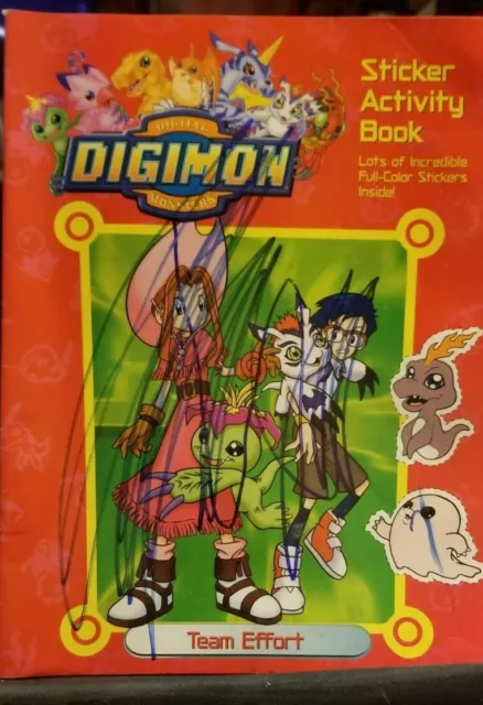 DIGIMON Digital Monsters, Coloring and Activity Book - DARING DIGIMONS