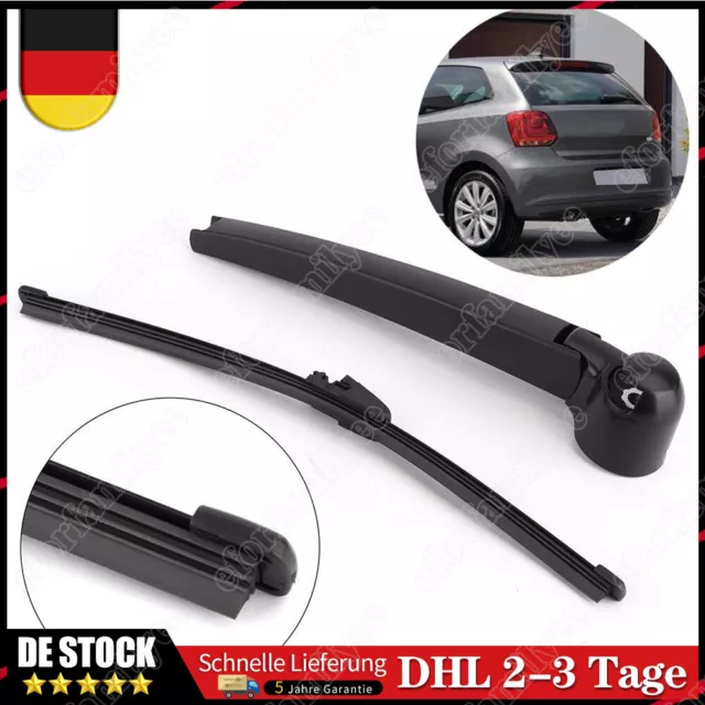 Wischerarm + Scheibenwischer Set Satz Hinten Für Vw Golf 5 1K 6 Aj Kombi Variant