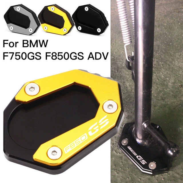 Side Stand Extension Kickstand Pad For BMW F750GS F850GS ADVENTURE ADV 2018-2023