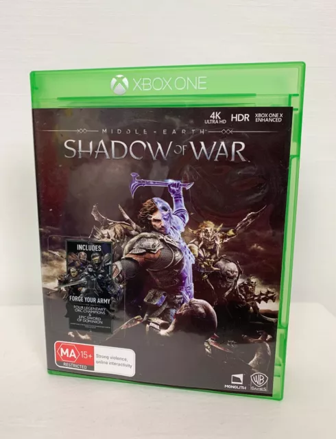 Microsoft Xbox One Middle-Earth Shadow of War Game R4 PAL AUS/NZ