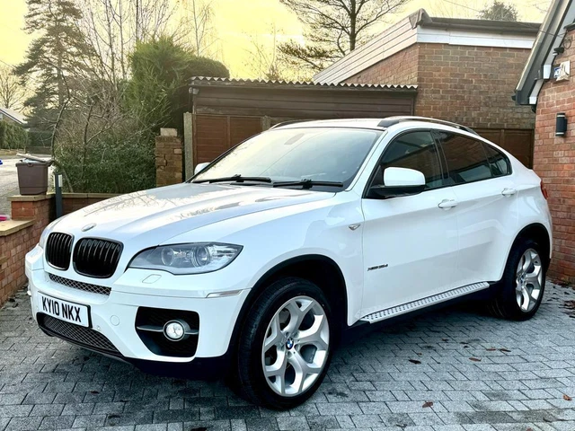 BMW X6 M SPORT 3.5d [TWIN TURBO] DIESEL X-DRIVE AUTO 5DR 4X4 2010 [10] WHITE