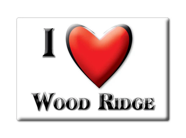 Wood Ridge, Bergen County, New Jersey - Fridge Magnet Souvenir