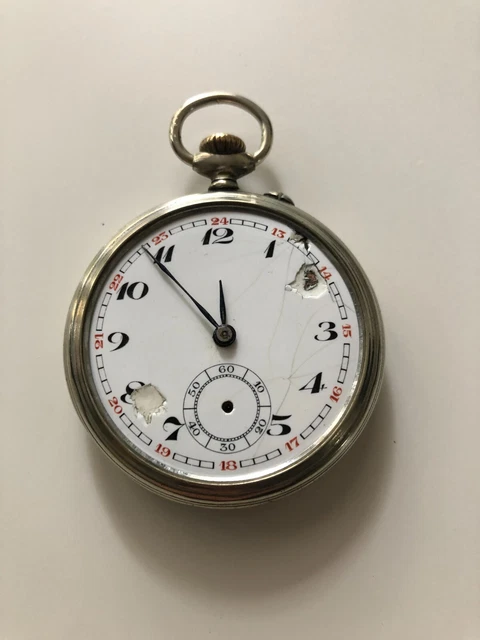 MONTRE ANCIENNE MÉCANIQUE ULTRA superdatomatic à restaurer ou, pour pièces EUR 17,50 - FR