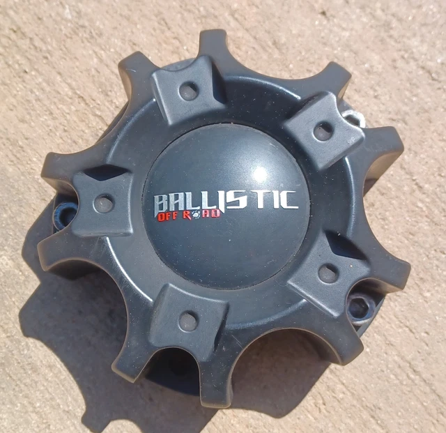 BALLISTIC OFF ROAD custom wheel center cap, black,part CAPWX02, 114.3