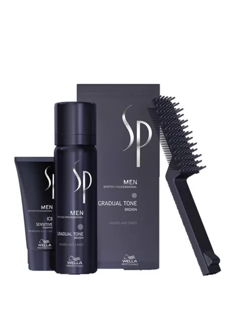 Wella SP Men Natural Shade Gradual Tone 60 ml braun