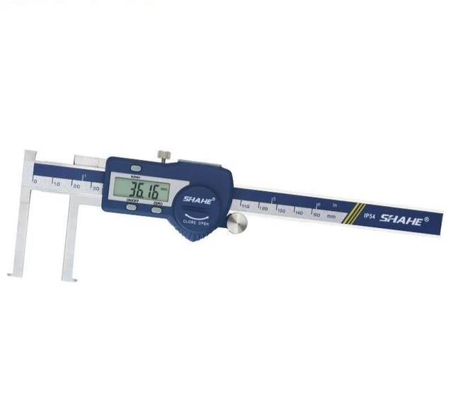Digital Calipers Inside Groove Vernier Convenient Measurement Micrometer 150mm
