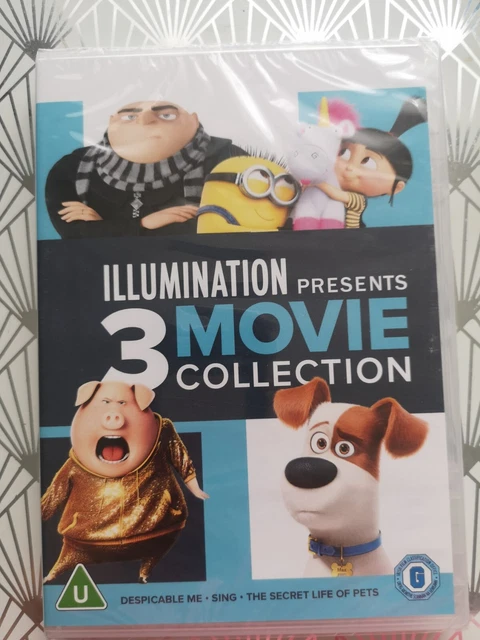ILLUMINATION 3-MOVIE COLLECTION [DVD] [2020] - Brand New & Sealed £3.82 ...