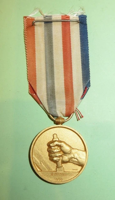 Frankreich Medaille, 1942 Médaille des cheminots - Philipp Militaria