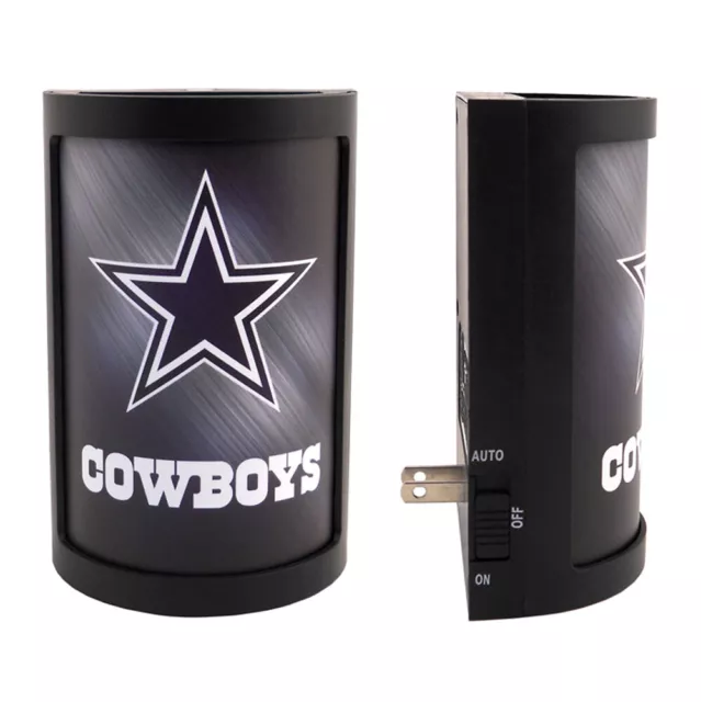 Dallas Cowboys LED Night Light NFL Football Man Cave Home Decor Room