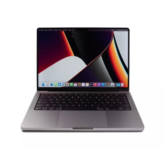 Apple MacBook Pro 14“ M1 PRO 8C CPU 14C GPU 512 GB SSD 16 GB Ram 2021 Laptop