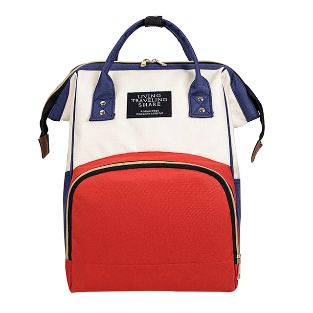 Mochila de pañales - Bolso de bebé de gran capacidad bolsa de enfermería para el cuidado del bebé - 35L