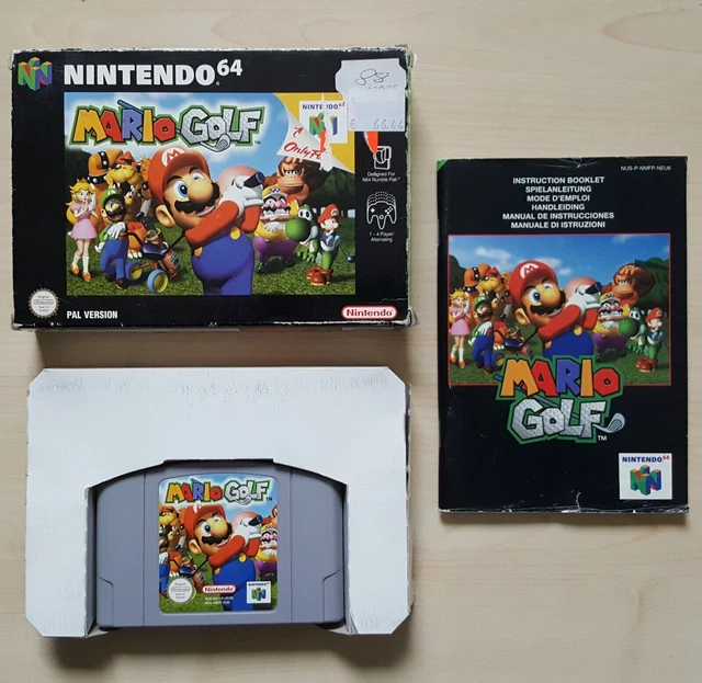 N64 Mario Golf in OVP mit Anleitung Nintendo 64 Spiel PAL Boxed Game
