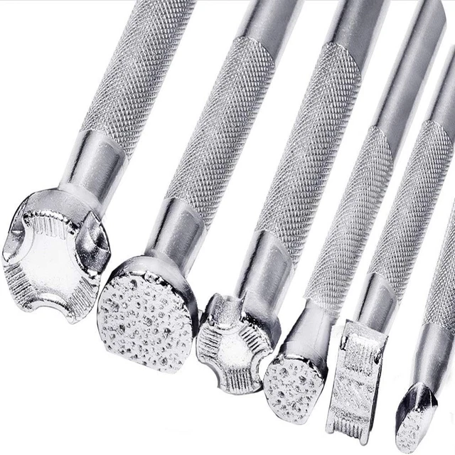 alloy steel detailing stamps  handmade Craft set  for leather working