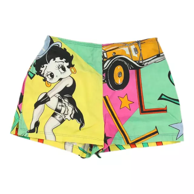 Betty Boop Versace Jeans Couture Shorts - 26W UK 8 mehrfarbige Baumwolle
