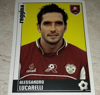 CALCIATORI PANINI 2006/07 N 314 ALESSANDRO LUCARELLI REGGINA 