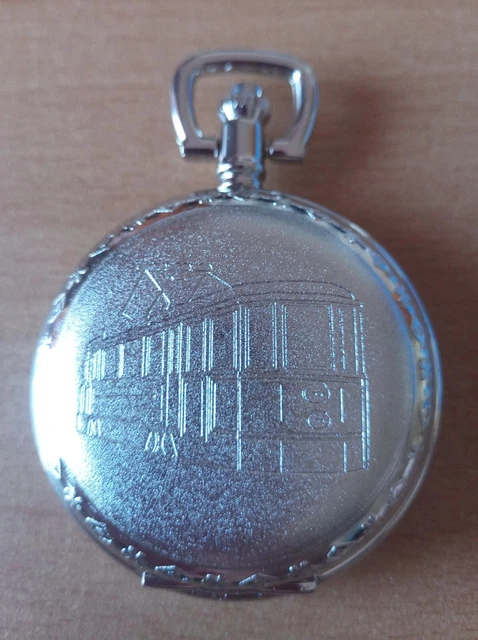 Montre Gousset Quartz Argentée Editions Atlas - Pile à Changer, Neuve Dans Sa Boîte