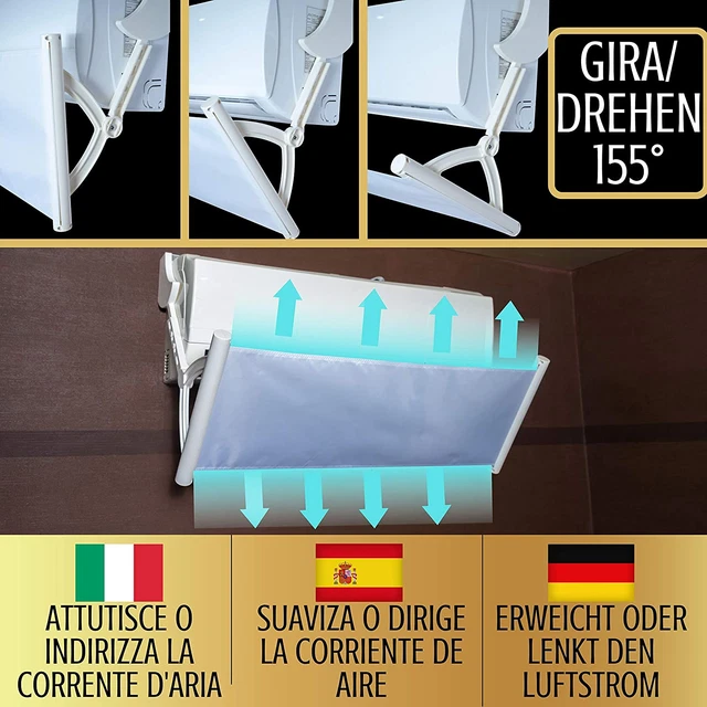 déflecteurs de climatisation déflecteur universel climatiseur déflecteurs... 6