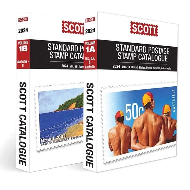 NEW 2024 SCOTT Standard Postage Stamp Catalogue Vol 1 A B US UN