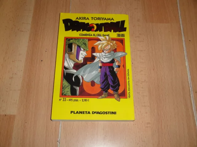 Dragon Ball Tomos De Akira Toriyama Manga Numero 33 Del Año 2000 En Buen Estado