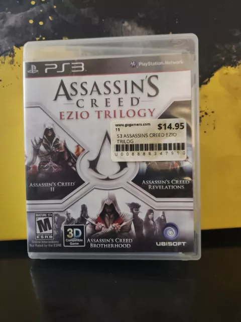 Jogo Assassin's Creed: Ezio Trilogy - PS3 - MeuGameUsado