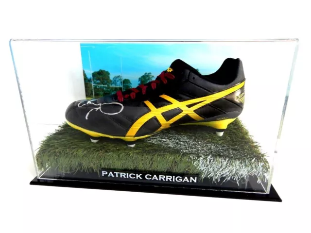 Chaussure de football signée Patrick Carrigan NRL - Preuve COA - Brisbane...