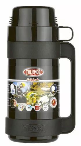 Thermos Mondial Flask 0.5L Travel Camping Drink Picnic Insulated Assorted Color