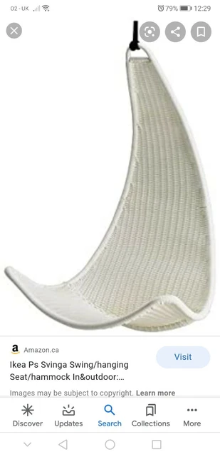 Ikea svinga shop hanging chair
