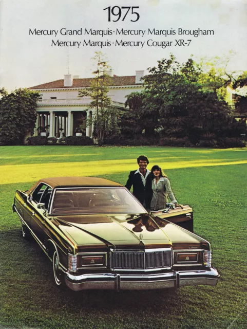 1975 FORD Mercury Grand Marquis – Cougar XR-7 Prospekt USA brochure