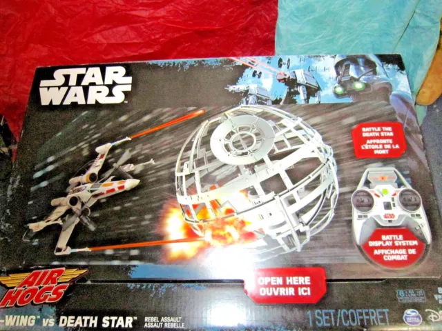 Air Hogs - Star Wars X-wing vs. Death Star Rebel Assault - RC Drones NEW!